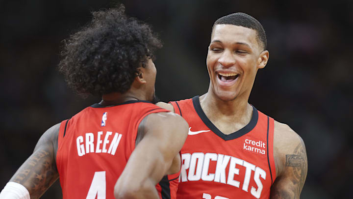 Jabari Smith Jr. and Jalen Green