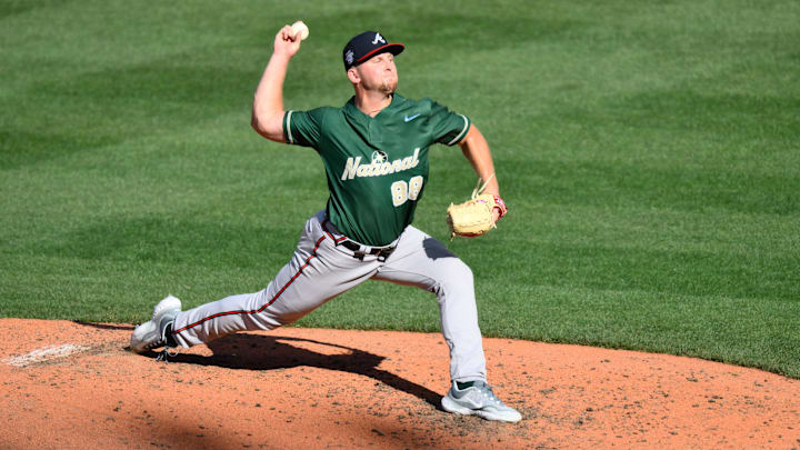 Atlata Braves prospect Spencer Schwellenbach represented the organization in last year's Futures Game, held in Seattle during the All-Star Break. 