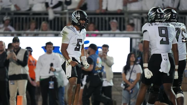 Dante Moore's poise and leadership have the Ducks way ahead of schedule in 2025.