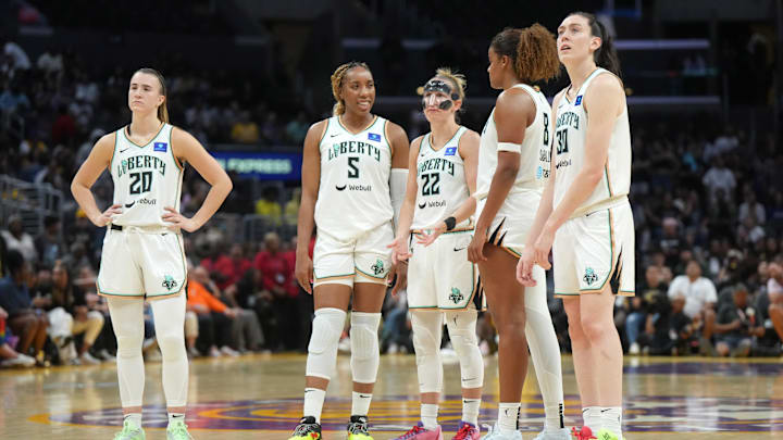 The Liberty claimed the first WNBA championship in franchise history with a win over the Lynx in Game 5 on Sunday night.