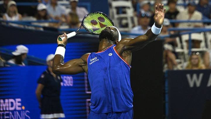 Frances Tiafoe lost to Terence Atmane in the DC Open.