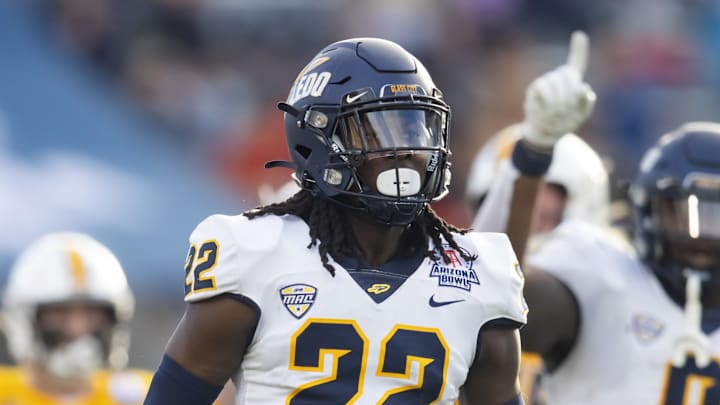 Toledo Rockets safety Emmanuel McNeil-Warren (22)