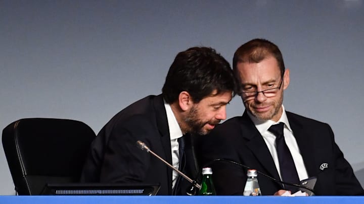 Andrea Agnelli, Aleksander Čeferin