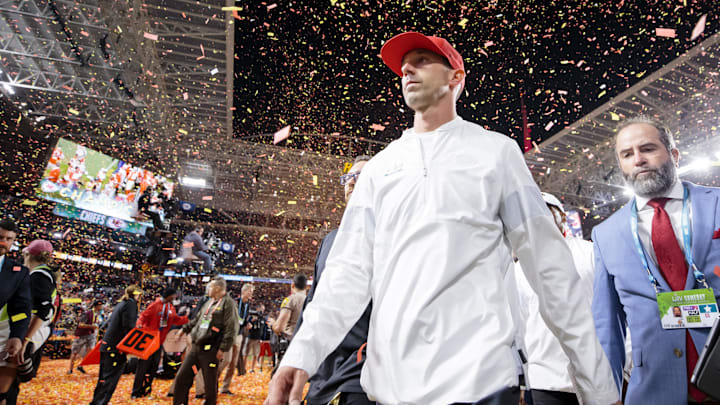 San Francisco 49ers head coach Kyle Shanahan