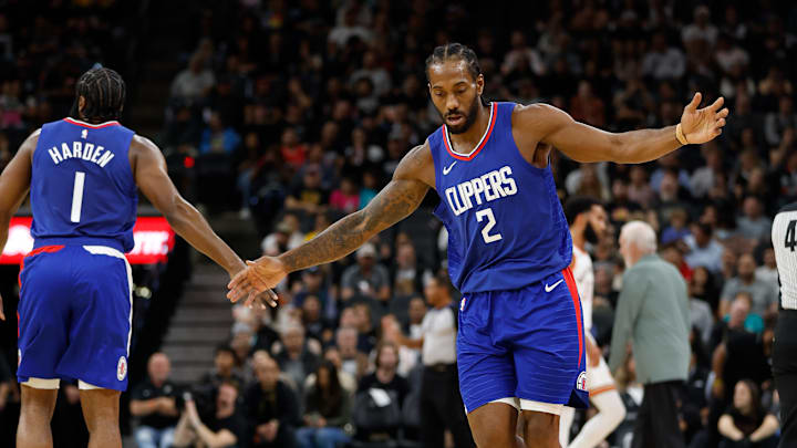 James Harden, Kawhi Leonard, LA Clippers