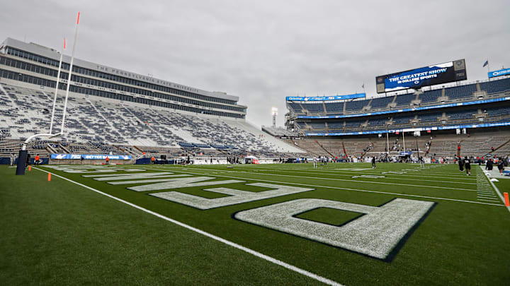 A general view of Beaver Stadium prior to the game between the Florida International Panthers and the Penn State Nittany Lions. 