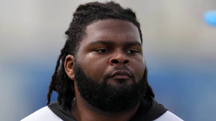 Miami Dolphins offensive lineman Jamaree Salyer Miami Dolphins offensive lineman Jamaree Salyer