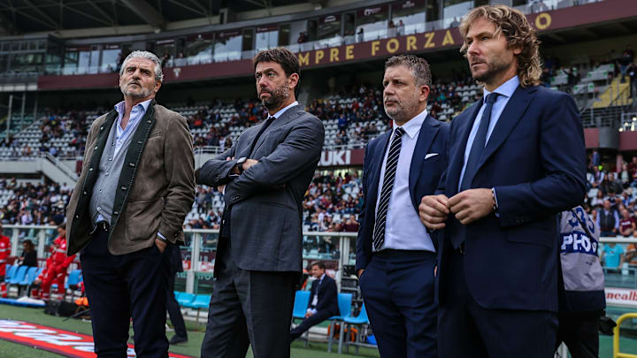 Arrivabene, Agnelli, Cherubini e Nedved 