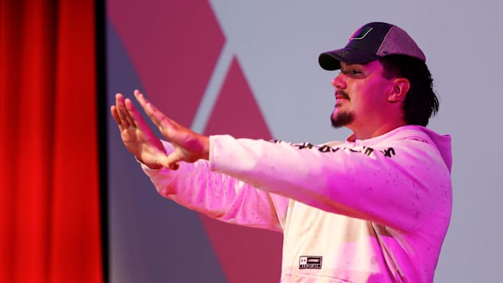 Nixa High School offensive tackle Jackson Cantwell, the No. 1 ranked high school football recruit for the class of 2026, announced he will play football at Miami during a ceremony on Tuesday, May 13, 2025. Nixa High School offensive tackle Jackson Cantwell, the No. 1 ranked high school football recruit for the class of 2026, announced he will play football at Miami during a ceremony on Tuesday, May 13, 2025.