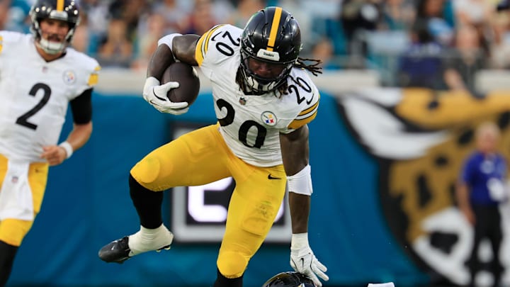 Pittsburgh Steelers running back Kaleb Johnson