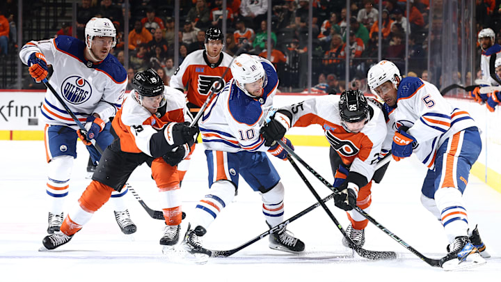 Edmonton Oilers v Philadelphia Flyers