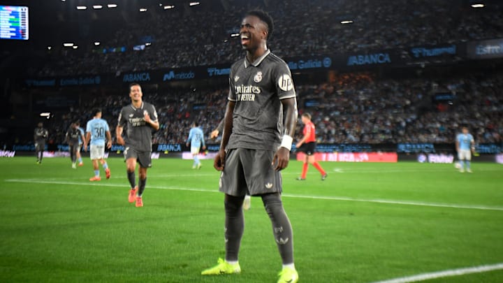 Vinícius Jr marcou nos últimos dois jogos diante do Celta