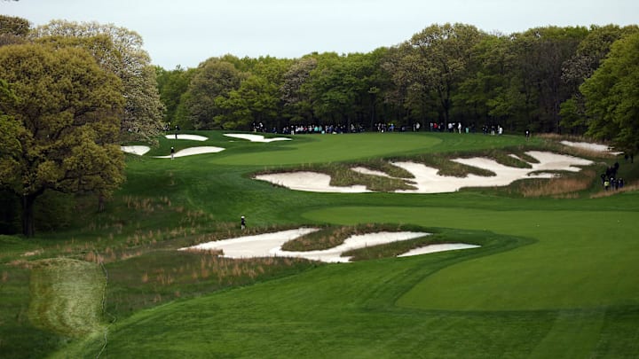 The fourth hole at Bethpage State Park's Black course. 
