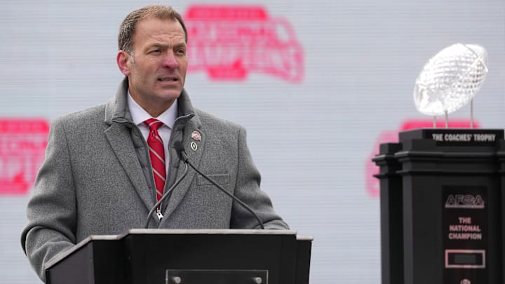 Ohio State Buckeyes Celebrate NCAA Football Championship