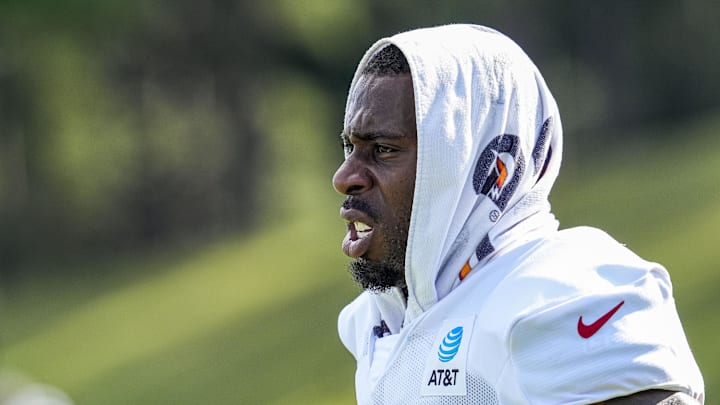 Atlanta Falcons tight end Kyle Pitts Atlanta Falcons tight end Kyle Pitts