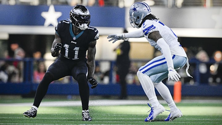 Dec 24, 2022; Arlington, Texas, USA; Dallas Cowboys cornerback Trevon Diggs (7) and Philadelphia