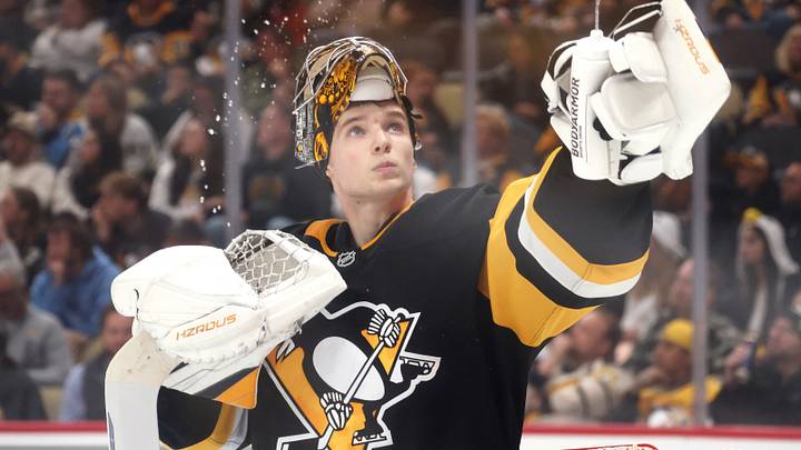 Pittsburgh Penguins goaltender Sergei Murashov Pittsburgh Penguins goaltender Sergei Murashov