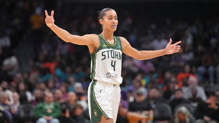 Seattle Storm guard Skylar Diggins-Smith.