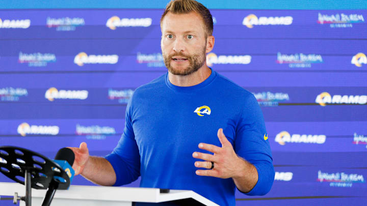 Los Angeles Rams OTA Offseason Workout Sean McVay