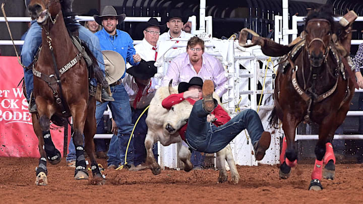 Mason Couch in Round 1 of Bracket 3 at FWSSR