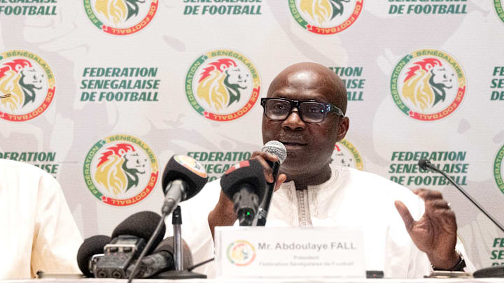 Abdoulaye Fall, le président de la Fédération sénégalaise de football (FSF)