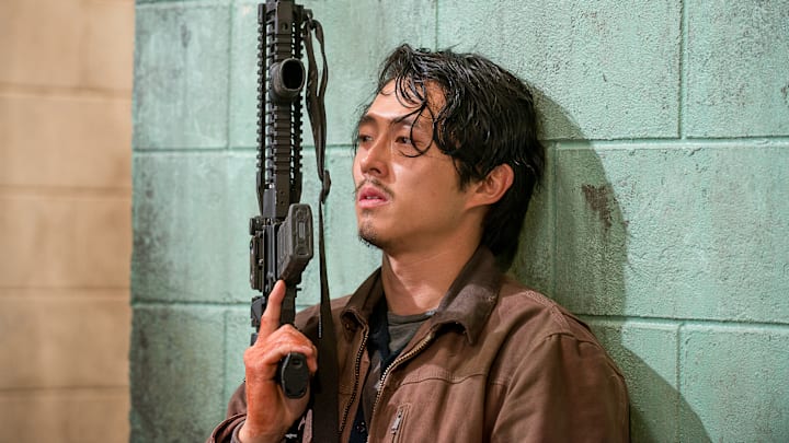 Steven Yeun as Glenn Rhee in The Walking Dead