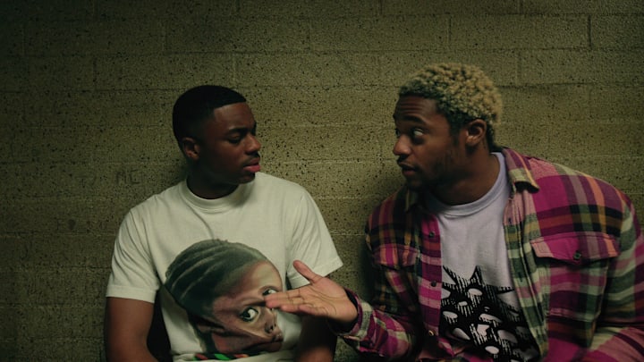 The Vince Staples Show. Vince Staples as Vince in episode 101 of The Vince Staples Show. Cr. Netflix © 2024