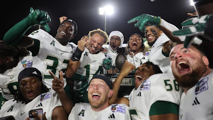 USF celebrated its second consecutive bowl victory by topping San Jose State in the 2024 Hawaii Bowl