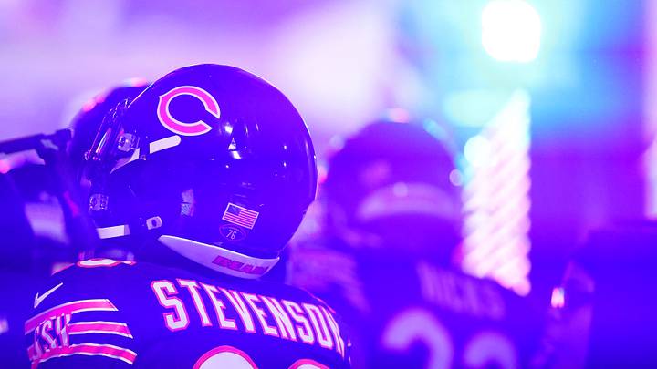 Dec 20, 2025; Chicago, Illinois, USA; Chicago Bears cornerback Tyrique Stevenson (29) takes the field before the game against the Green Bay Packers at Soldier Field. Mandatory Credit: Mike Dinovo-Imagn Images Dec 20, 2025; Chicago, Illinois, USA; Chicago Bears cornerback Tyrique Stevenson (29) takes the field before the game against the Green Bay Packers at Soldier Field. Mandatory Credit: Mike Dinovo-Imagn Images
