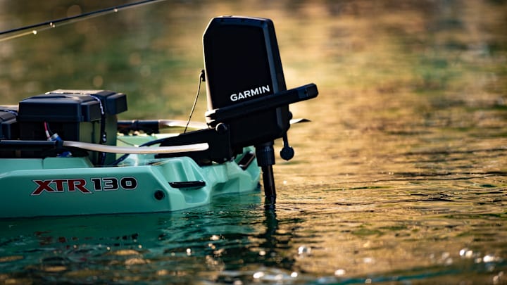 The Garmin Force Current kayak trolling motor is the first hands-free model to hit the market.