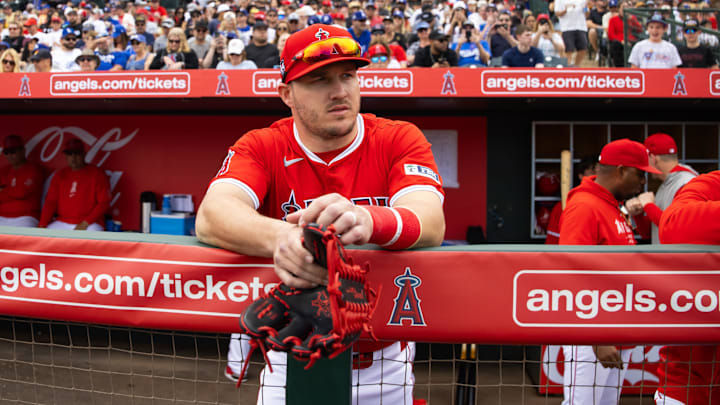 Los Angeles Angels outfielder Mike Trout