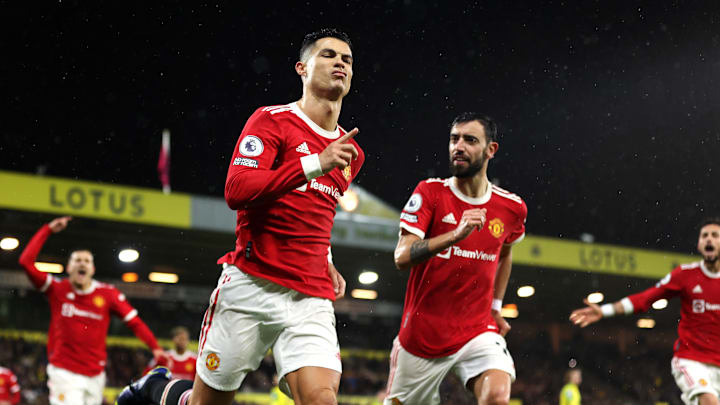 Cristiano Ronaldo va mener le front offensif de Manchester United. Cristiano Ronaldo va mener le front offensif de Manchester United.