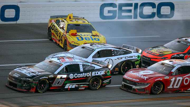 Brad Keselowski, RFK Racing, Tyler Reddick, 23XI Racing, GEICO 500, Talladega Superspeedway, NASCAR