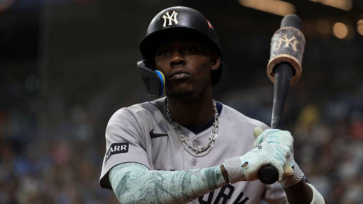 New York Yankees must figure out whether to bring back second baseman Jazz Chisholm Jr. in free agency or look elsewhere. New York Yankees must figure out whether to bring back second baseman Jazz Chisholm Jr. in free agency or look elsewhere.