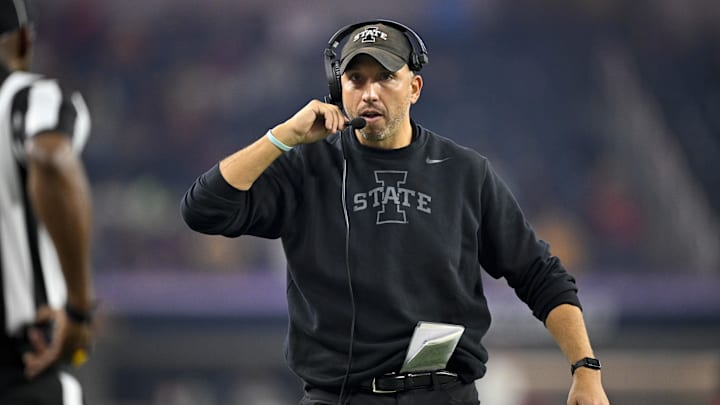 Matt Campbell is 65-41 in nine seasons at Iowa State.