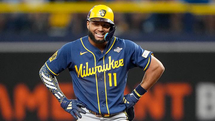 Jackson Chourio came up in the clutch again and again for the Brewers during the playoffs. Jackson Chourio came up in the clutch again and again for the Brewers during the playoffs.