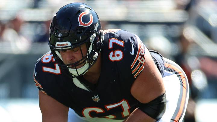 Chicago Bears center Garrett Bradbury Chicago Bears center Garrett Bradbury