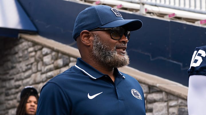 Penn State cornerbacks coach Terry Smith Penn State cornerbacks coach Terry Smith