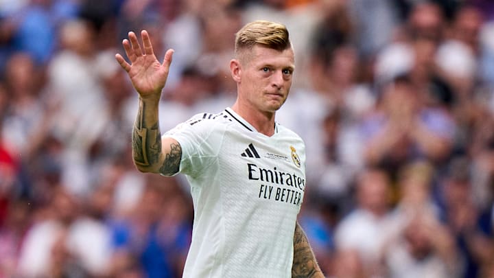 Toni Kroos verabschiedete sich vor knapp zwei Jahren von Real Madrid Toni Kroos verabschiedete sich vor knapp zwei Jahren von Real Madrid