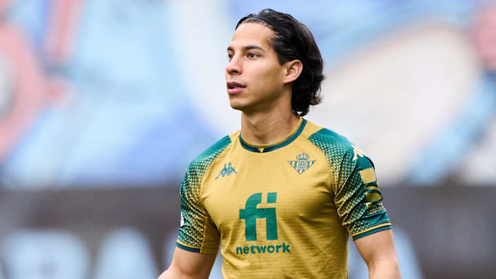 Diego Lainez en su paso por LaLiga con el Real Betis Diego Lainez en su paso por LaLiga con el Real Betis