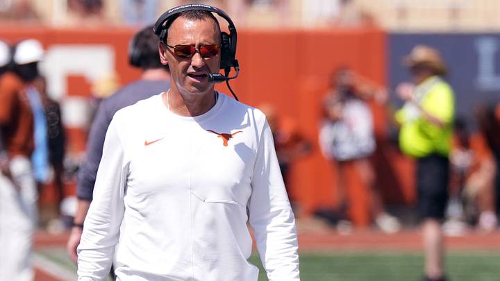 Sep 5, 2026; Austin, Texas, USA;  Texas Longhorns Head Coach Steve Sarkisian