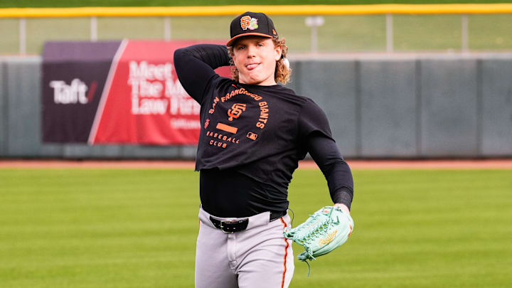 San Francisco Giants outfielder Harrison Bader.