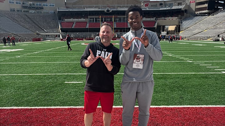 Wisconsin locked in a verbal commitment from versatile 2026 linebacker Aden Reeder from Cincinnati St. Xavier.
