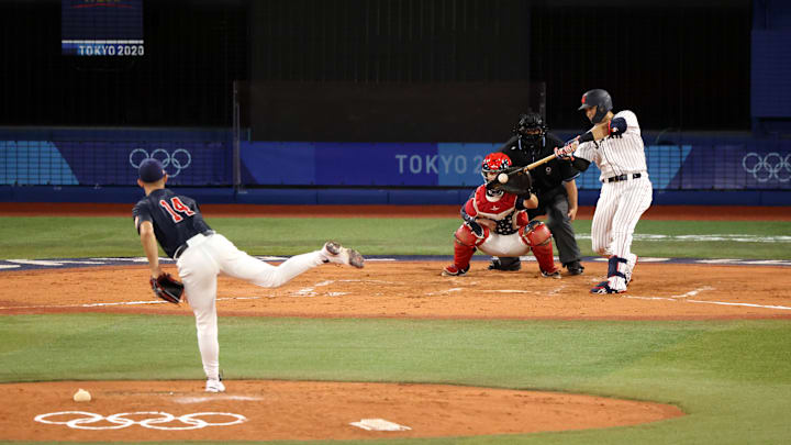 United States v Japan - Baseball Gold Medal Game - Olympics: Day 15