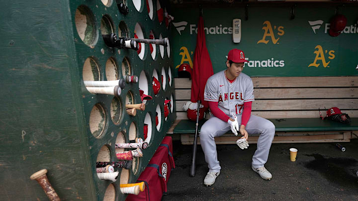 Los Angeles Angels v Oakland Athletics
