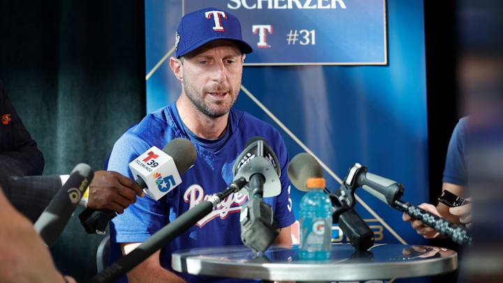 Max Scherzer abrirá por los Rangers el Juego 3 de la Serie Mundial 