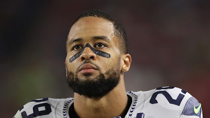 Earl Thomas with the Seattle Seahawks