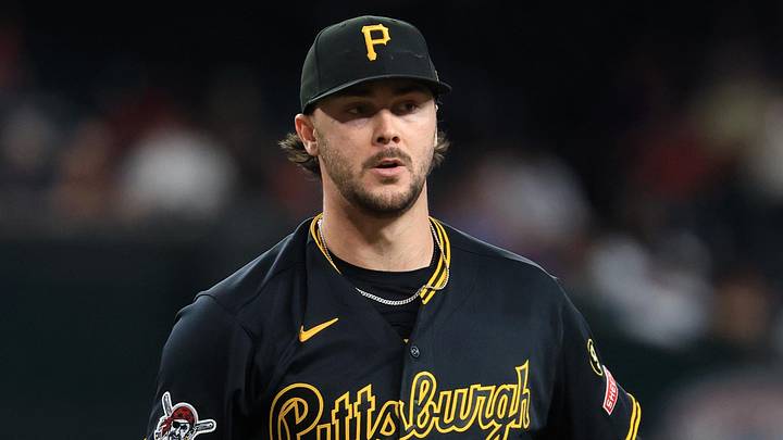 May 6, 2026; Phoenix, Arizona, USA; Pittsburgh Pirates pitcher Paul Skenes against the Arizona Diamondbacks at Chase Field. Mandatory Credit: Mark J. Rebilas-Imagn Images May 6, 2026; Phoenix, Arizona, USA; Pittsburgh Pirates pitcher Paul Skenes against the Arizona Diamondbacks at Chase Field. Mandatory Credit: Mark J. Rebilas-Imagn Images