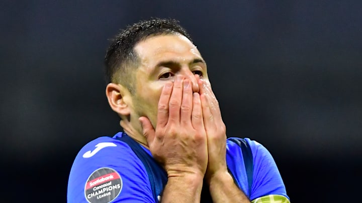 El jugador Pablo Aguilar en un partido con Cruz Azul. El jugador Pablo Aguilar en un partido con Cruz Azul.