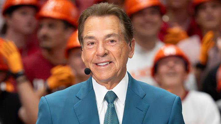 ESPN’s College GameDay show airs from inside Coleman Coliseum to avoid the weather caused by Hurricane Isaias. ESPN’s College GameDay show airs from inside Coleman Coliseum to avoid the weather caused by Hurricane Isaias.